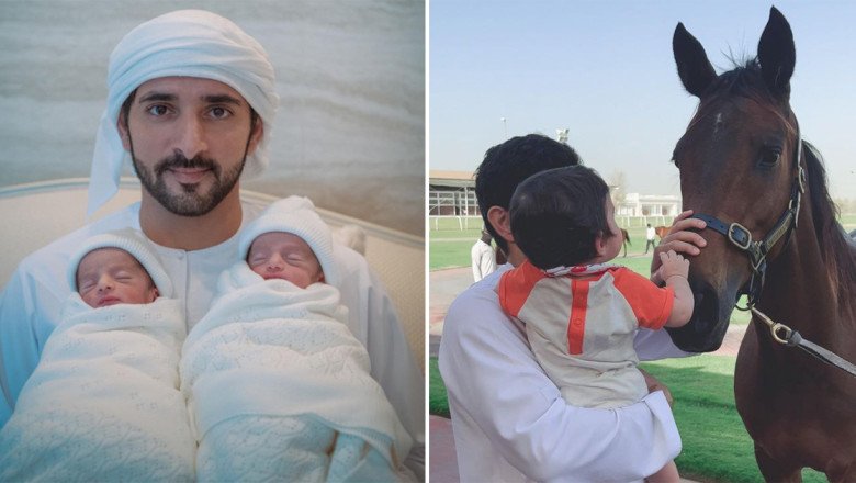Watch: Sheikh Hamdan wishes his twins on their 2nd birthday