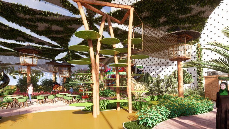 The Green Planet will soon be home to a nature trail-inspired park