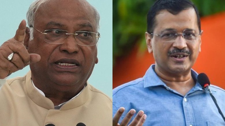 Kejriwal thanks Kharge for Cong support on ordinance issue