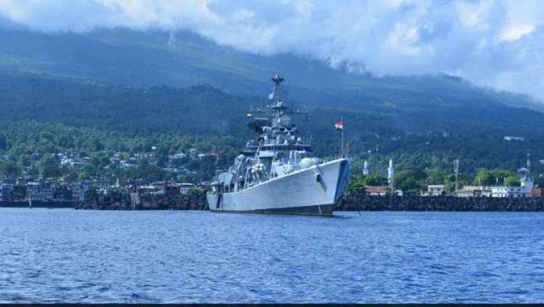 2 Indian Ships Arrive In Dubai For ‘Zayed Talwar’ Exercise With UAE Navy