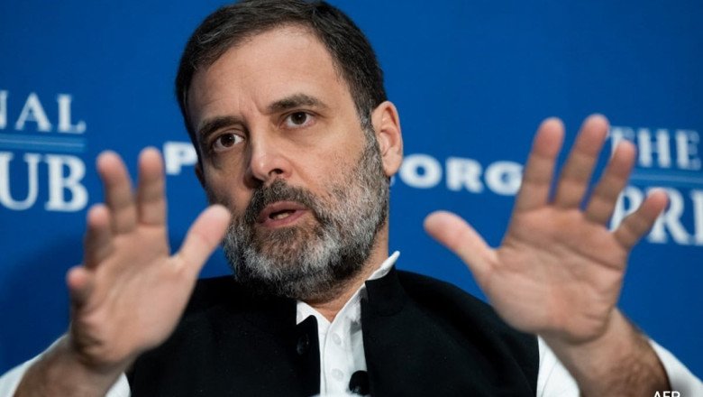 Rahul Gandhi leaves for a Europe tour
