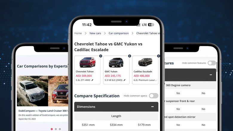 DubiCars Launches Car Comparison Tool — All The Facts & Figures To Help ...