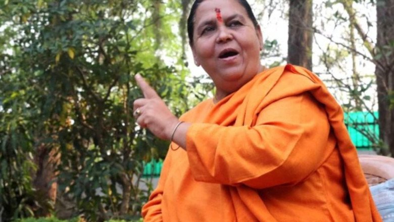 Uma Bharti bats for OBC quota in women’s quota