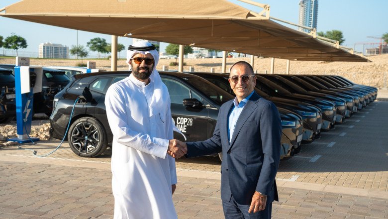 BMW AGMC Installs 20 Electric Vehicle Charging Stations At Dubai Autodrome