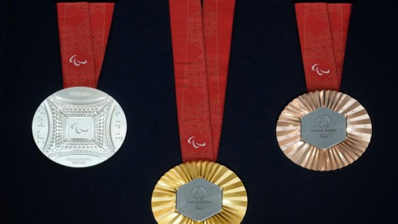 Medals For The Paris Olympics Are Embedded With Eiffel Tower Pieces ...