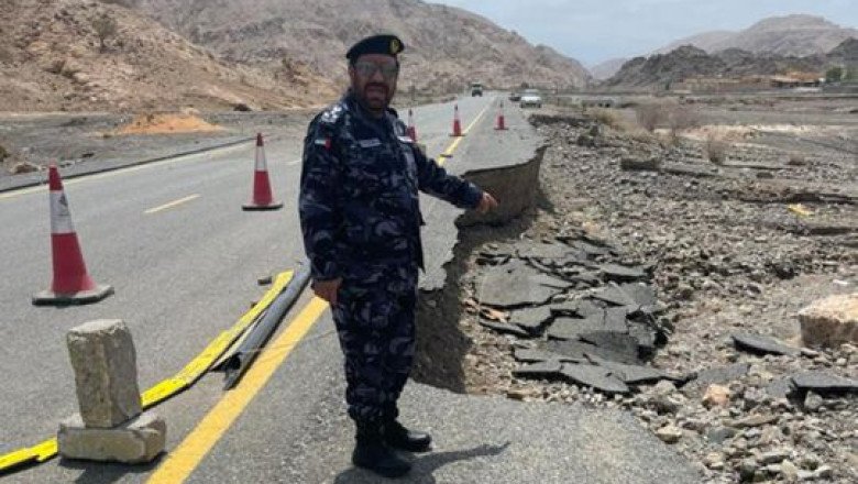 UAE Flood Evacuees Assess Property Damage 4 Days Later