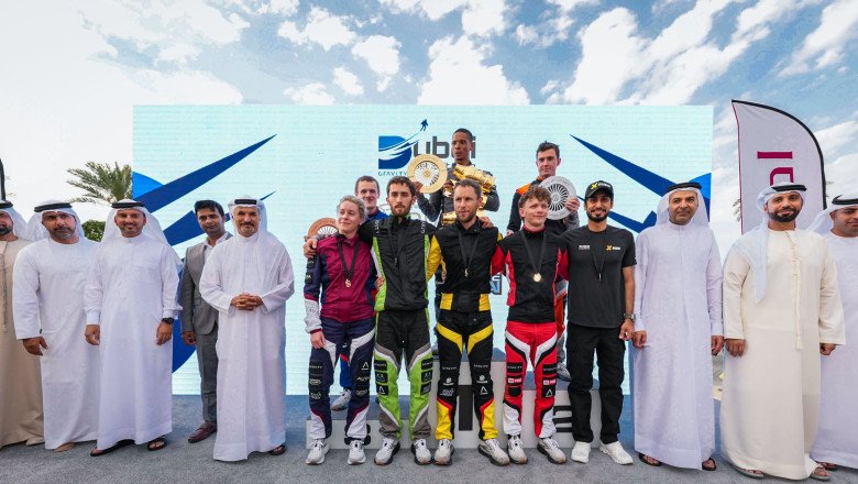Hamdan Bin Mohammed Attends Trailblazing Dubai Jet Suit Championship