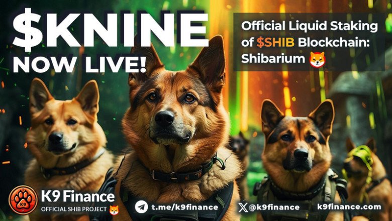 Official Shib Partner K9 Finance DAO Successfully Launches $KNINE