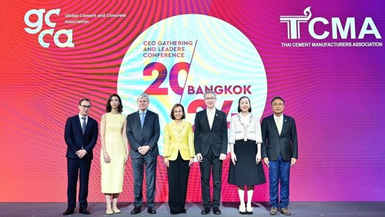 The Success of Global Cement and Concrete Association (GCCA) CEO Gathering and Leader Conference 2024 in Bangkok