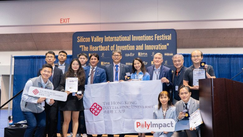 PolyU innovations garner nine awards at the Silicon Valley International Inventions Festival