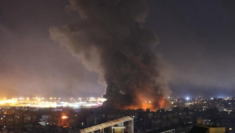 đ´ Live: Israel launches consecutive strikes on Hezbollah stronghold in south Beirut