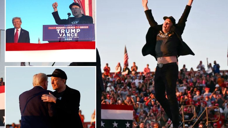 Elon Musk says Trump ‘must win to preserve democracy’ at Butler, Pa. rally