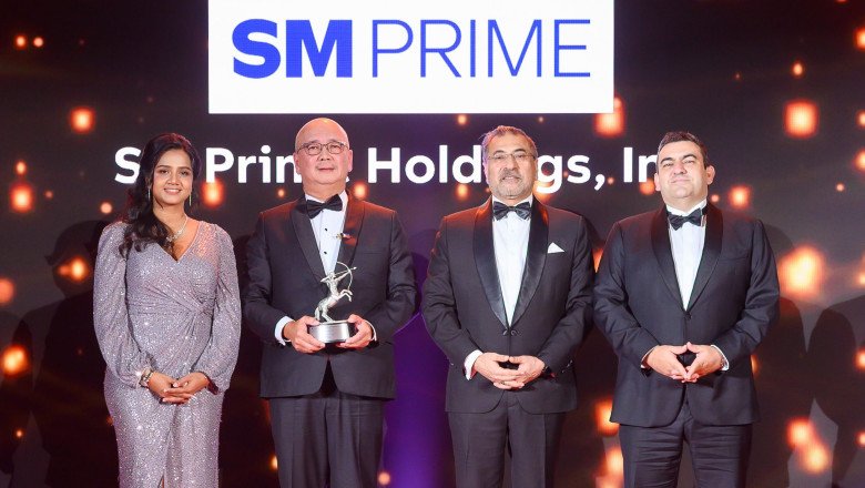 Jeffrey C. Lim of SM Prime Holdings, Inc. Receives Eminent Leader in Asia Award at ACES Awards 2024