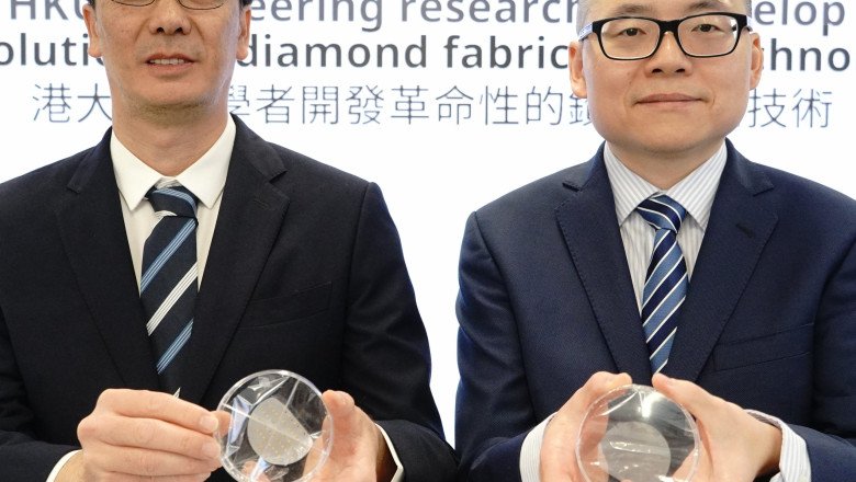 HKU engineering researchers develop revolutionary diamond fabrication technology