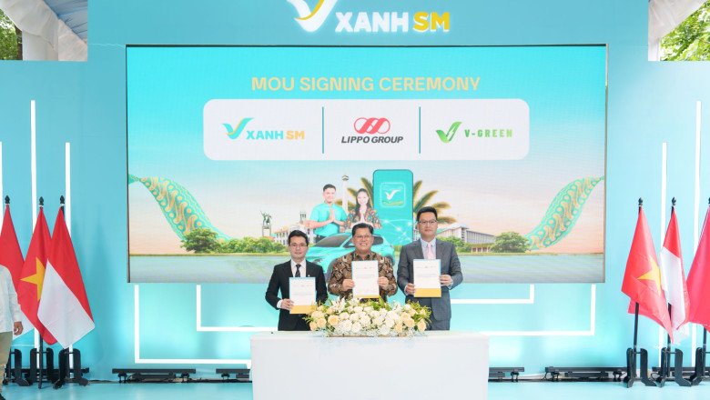 V-GREEN and Xanh SM Indonesia sign MoU with Lippo for comprehensive green ecosystem in Indonesia