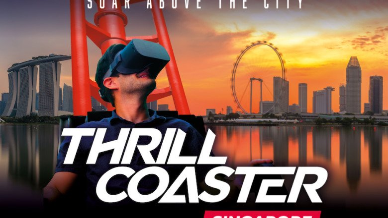 Experience The Ultimate Adrenaline Rush With Thrill Coaster Singapore VR Pods At Madame Tussauds Singapore