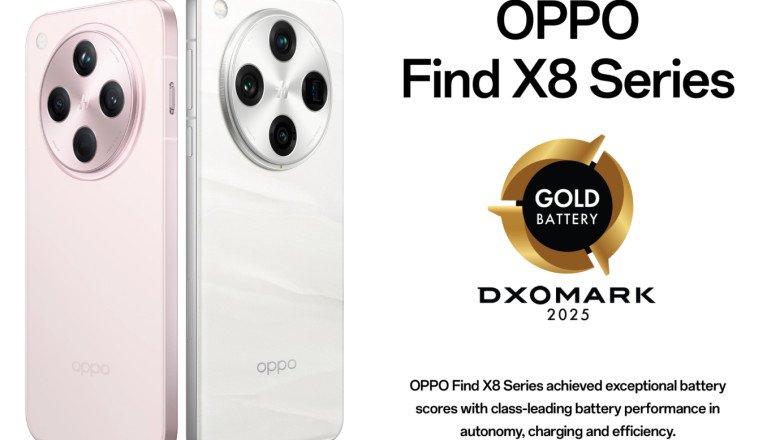 OPPO Find X8 and Find X8 Pro Achieve DXOMARK Gold Battery Label, Setting New Standards for Battery Life