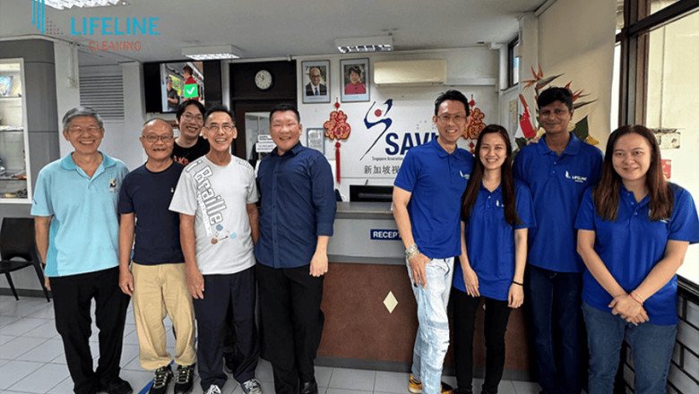 Lifeline Cleaning Brings Festive Cheer to the Singapore Association of the Visually Handicapped (SAVH) with Free Professional Cleaning