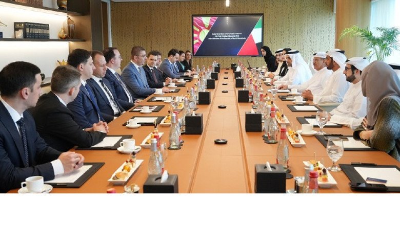Dubai Chambers explores ways to strengthen economic relations during meeting with Prime Minister of the Republic of North Macedonia