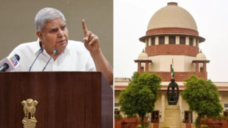 Supreme Court or ‘Super Parliament’? VP Dhankhar flags judiciary ‘overreach’ | India News