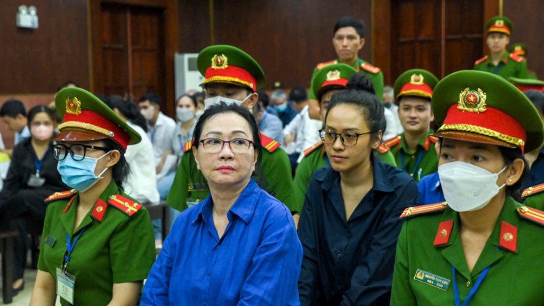 Tycoon facing death penalty has her jail term cut to 30 years in $17 billion Vietnam money laundering case
