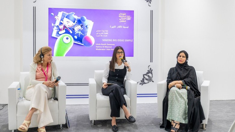 Renowned Emirati and American authors share how to make big ideas simple for young readers at SCRF 2025