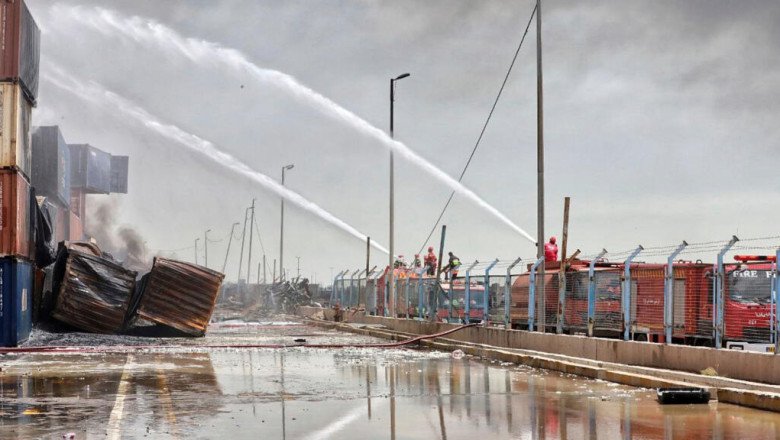 Death toll rises to 70 in Iran port explosion as interior minister blames 'negligence'