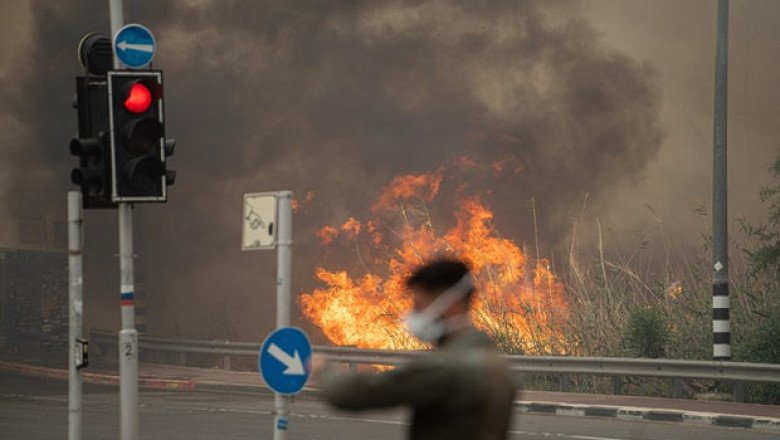 Israel wildfires spread near Jerusalem, drawing national emergency declaration from Netanyahu