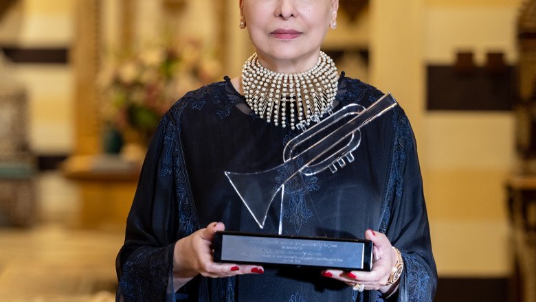 H.E. Huda Alkhamis-Kanoo, Founder of ADMAF and Abu Dhabi Festival, Receives the Prestigious Ed Bradley Leadership Award in Jazz