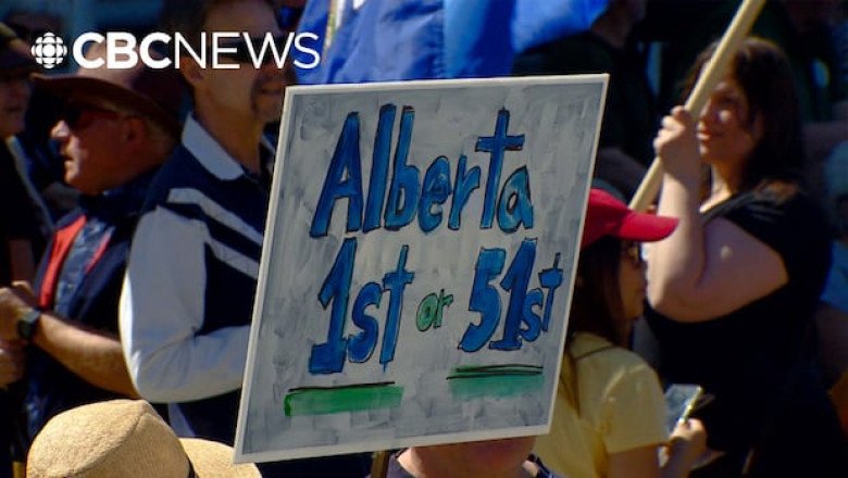Albertans rally for separation, saying things won’t change under Liberals