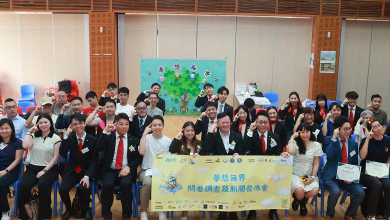 Organized by JCI Victoria – “Boundless Dreams: The Journey of Infinity Hope” Survey Result Announcement and Press Conference