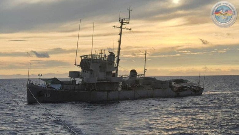 WWII-era ship sinks before it can be sunk as target practice in U.S.-Philippine drills