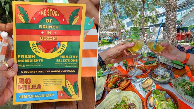 Brunch in Bloom Saturday at Gastro Kitchen in DoubleTree by Hilton Jumeirah Beach