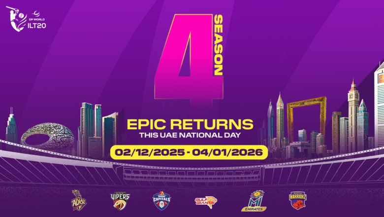 DP World International League T20 Season 4 to commence on UAE National Day, 2 December 2025
