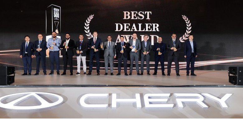 Chery UAE & AW Rostamani Receive 4 Prestigious Awards from Chery International, Named Best Dealer and Full-Star Outstanding Dealer