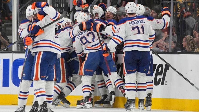 Oilers headed to Western Conference final after beating Golden Knights 1-0 in OT