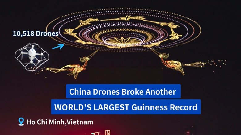 Watch 10,518 drones light up Vietnam’s skies in historic (and controversial) tech-driven tribute