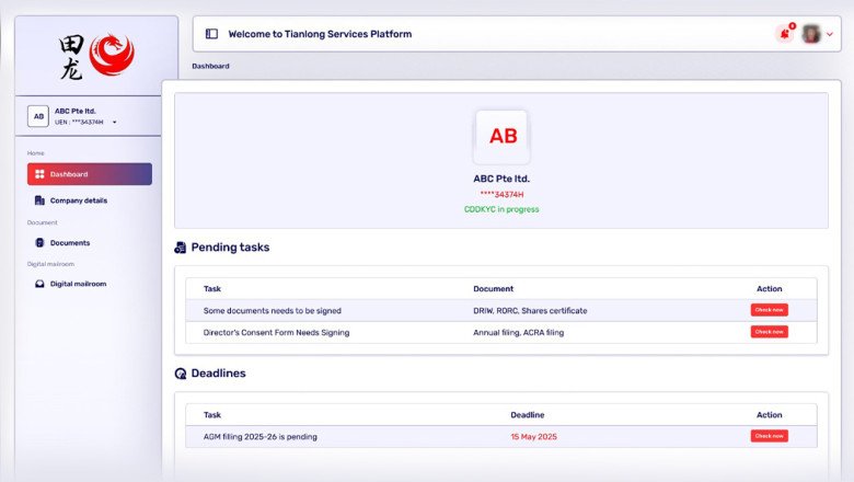 Tianlong Services Unveils AI-Powered Corporate Secretarial Compliance Solutions for Cost-Effective Compliance