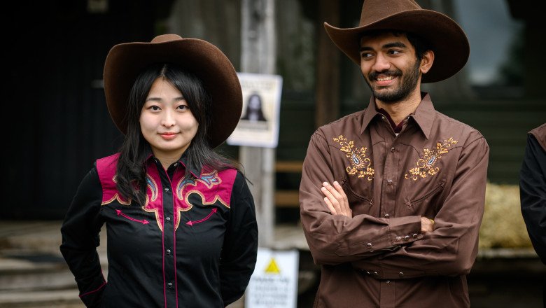 CHESS STARS TURN COWBOYS FOR A DAY AT NORWAY CHESS GAMES 2025