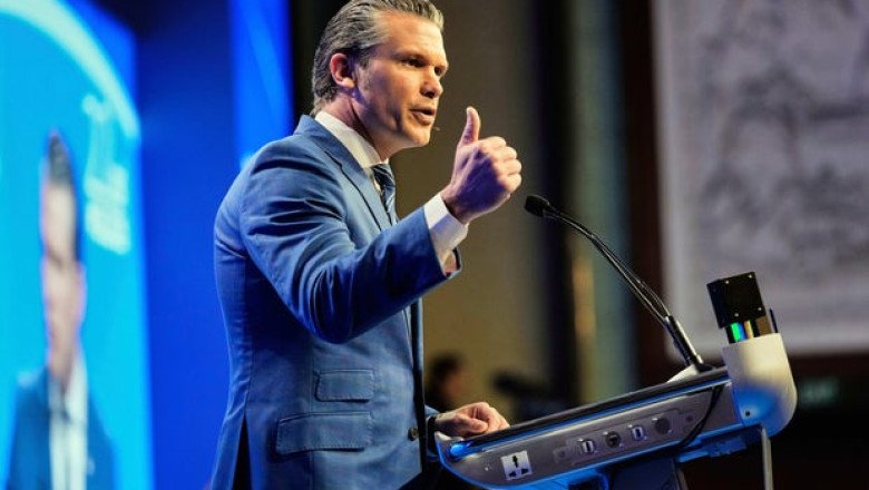 U.S. Defense Secretary Pete Hegseth reassures allies that U.S. will support them against pressure from China