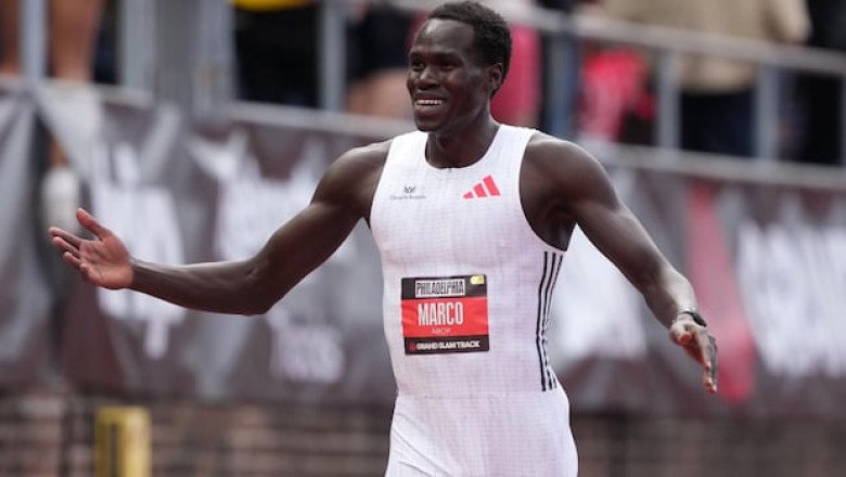 Arop crowned men’s short distance champion at Grand Slam Track stop in Philadelphia