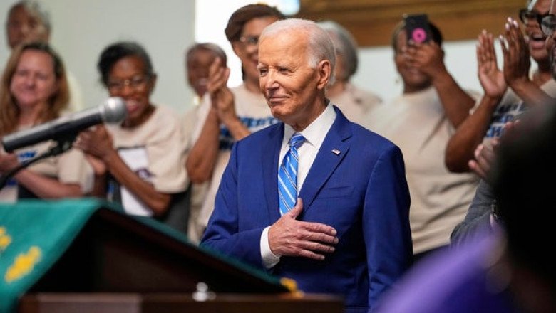 Biden pans “efforts to erase history” — and takes veiled shot at Trump — in Juneteenth event at Texas church