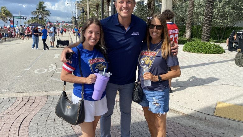 Fans from Palm Beach County attend victory parade