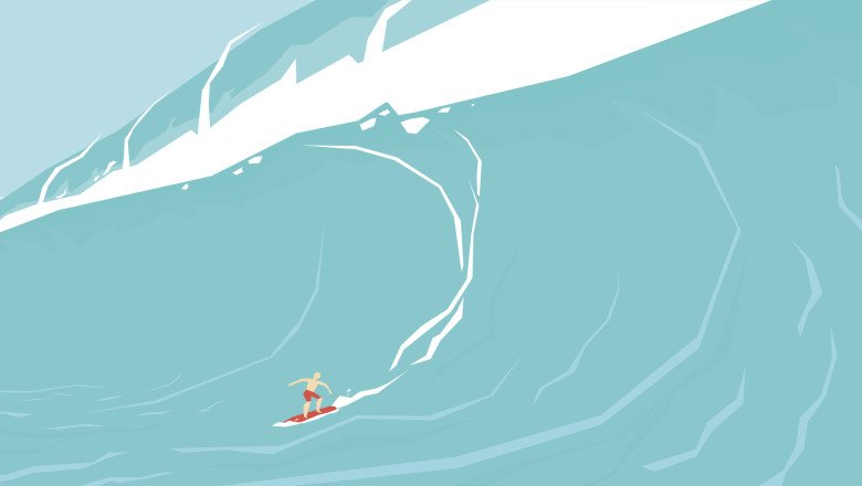 What Surfing Taught Me About Having Fun in a World That’s on Fire
