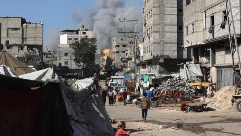 Israeli strikes kill dozens in Gaza including at least three children