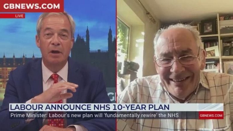 Alastair Stewart criticises ‘inaccesible’ NHS app amid reform