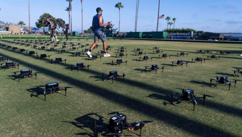 July 4th drone shows will light up skies in dozens of cities this year