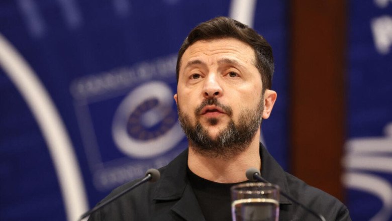 Trump agrees to work with Kyiv on strengthening air defences, Zelensky says