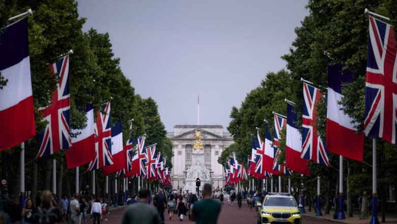 Macron kicks off 'historic' UK state visit to reset ties with King Charles, Starmer