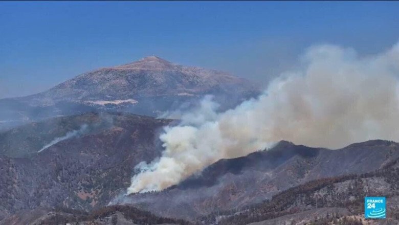 Turkey, Jordan send firefighters to Syria as wildfires burn for fourth day